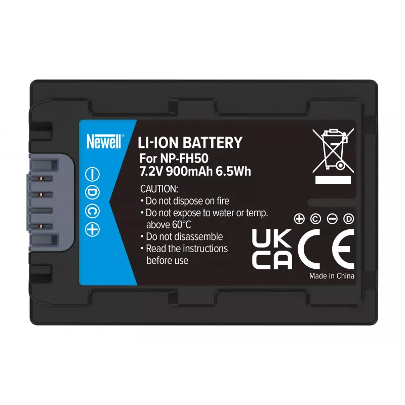 Newell NL0603 atsarginė baterija, skirta Sony NP-FH50 (1000 mAh, 7,2 V, Li-Ion)