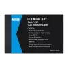 Newell NL1007 atsarginė baterija, skirta Canon LP-E17, 1040 mAh, 7,2 V Li-ion