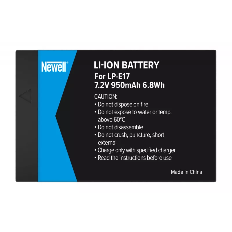 Newell NL1007 atsarginė baterija, skirta Canon LP-E17, 1040 mAh, 7,2 V Li-ion