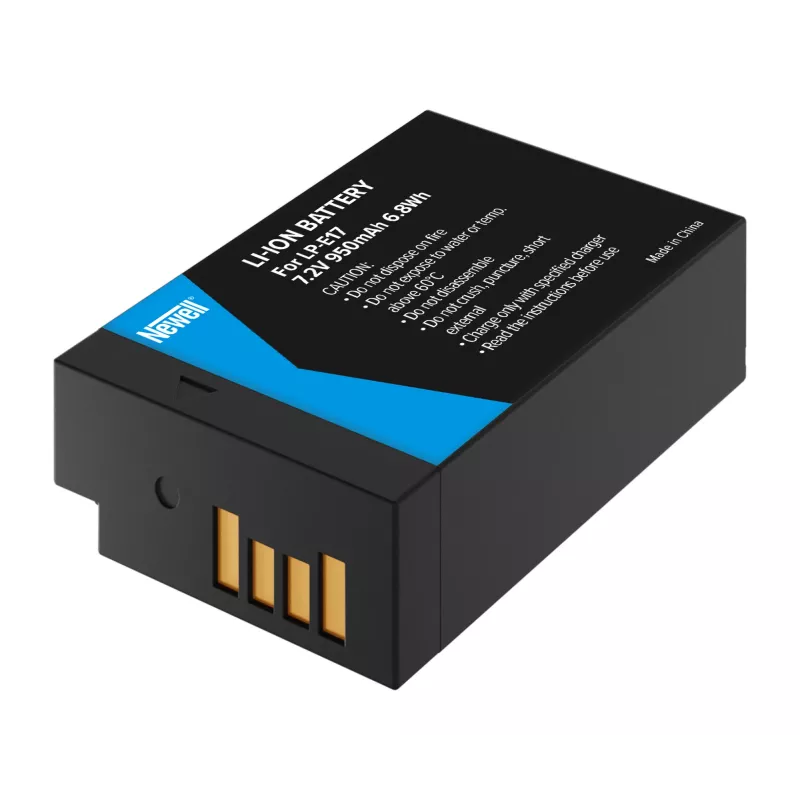 Newell NL1007 atsarginė baterija, skirta Canon LP-E17, 1040 mAh, 7,2 V Li-ion