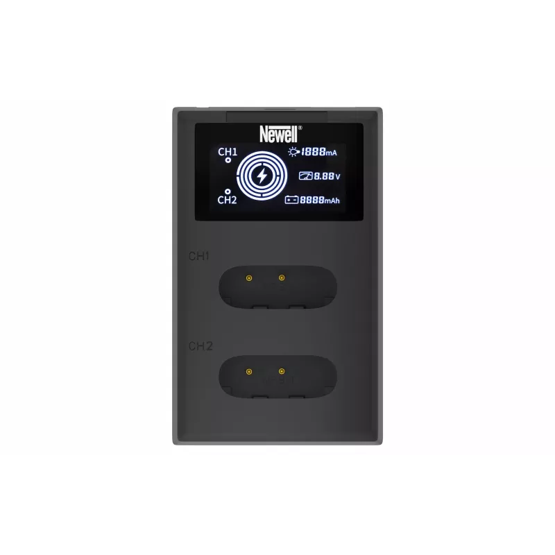 Newell Dual-Channel FDL-USB-C Charger for Sony NP-BX1 Batteries