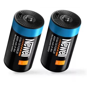 Newell D/R20 USB-C įkraunama baterija 4000 mAh 2 vnt. pakuotėje