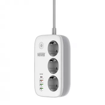 Newell Power Office WiFi PD 30W Power Strip