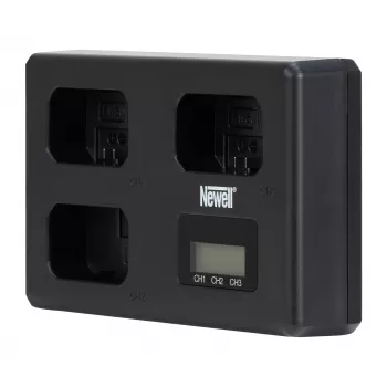 Newell TT-USB-C Triple-Channel Charger, skirtas Sony NP-FW50 akumuliatoriams