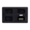Newell TT-USB-C Triple-Channel Charger, skirtas Sony NP-FW50 akumuliatoriams