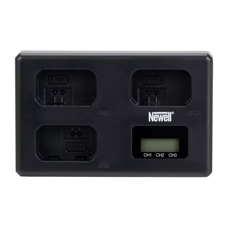 Newell TT-USB-C Triple-Channel Charger, skirtas Sony NP-FW50 akumuliatoriams