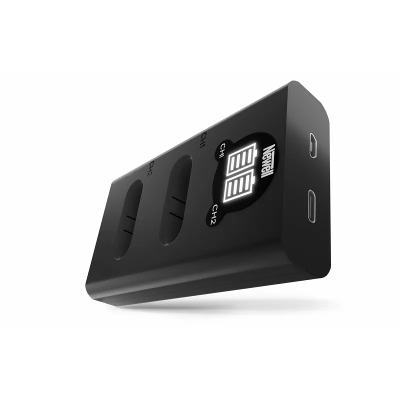 Newell DL-USB-C dviejų kanalų įkroviklis su 2 NP-BX1 baterijomis, skirtas Sony