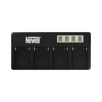 Newell DF-4CH Quad-Channel Įkroviklis Sony NP-F Serijos Baterijoms