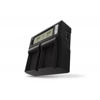 Newell Dual-Channel DC-LCD Battery Charger, skirta Panasonic VW-VBD29/VBD58/VBD78