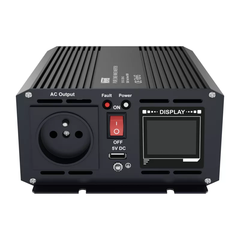 Newell Pure Sine Wave Power Inverter 12V DC to 230V AC 500W