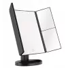 Humanas HS-ML04 LED makiažo veidrodis, juodas