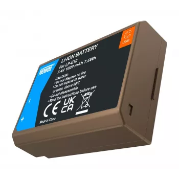 Newell Keičiamoji baterija LP-E10 su USB-C įkrovimu, skirta Canon
