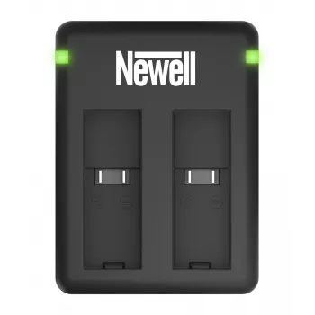 Newell SDC-USB dviejų kanalų USB įkroviklis, skirtas Kodak LB-015 akumuliatoriams