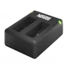 Newell SDC-USB dviejų kanalų USB įkroviklis, skirtas Kodak LB-015 akumuliatoriams