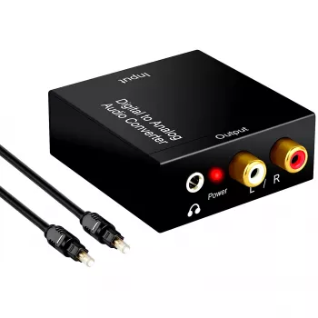 MOZOS DAC 24BIT/192KHZ su optiniu kabeliu