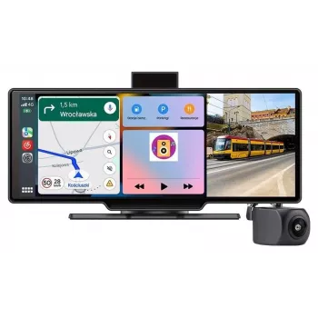 Tracer CR-PLAY 10.2 belaidis CarPlay/Android Auto imtuvas su 10,2 inch IPS jutikliniu ekranu