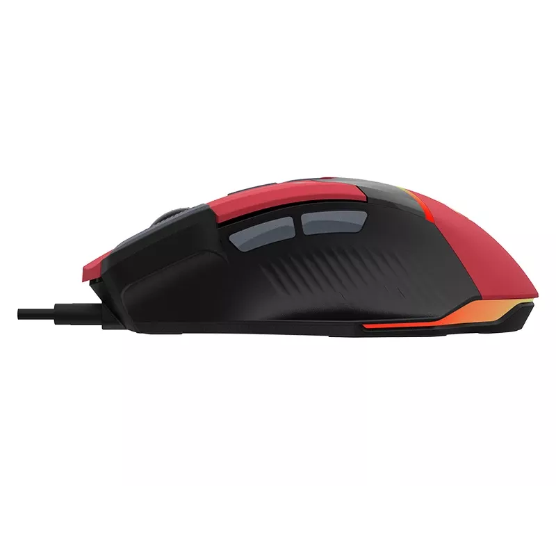 Tracer GameZone Spectra RGB laidinė žaidimų pelė, 7200 DPI, raudona (TRAMYS47839)