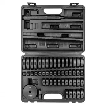 NEO TOOLS Guolių, tarpiklių ir guminių tvirtinimo detalių montavimo rinkinys – 51 vnt.