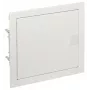 ELEKTRO-PLAST MSF RP plastikinis skirstomasis skydas PT 14M 1x 14M N+PE IP30 IK05 329x358x94 mm su metalinėmis baltomis durelėmis
