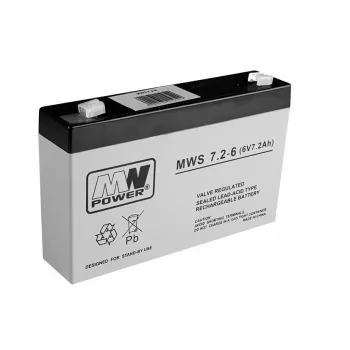 LEAN CARS AGM Gel akumuliatorius 6V 7.2Ah automobiliui