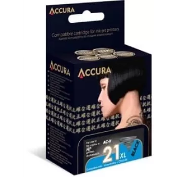 ACCURA kasetė HP Nr. 21 XL (C9351CE) suderinama juoda didelės talpos