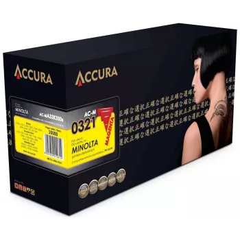 Accura Compatible Toner Cartridge Magenta (TN-321M Replacement) for Konica Minolta bizhub C224/C284/C364/C224e/C284e/C364e