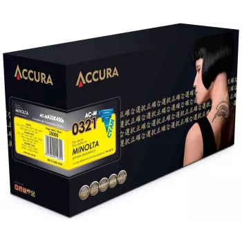 ACCURA Suderinamas Tonerio Kasetė Cyan (TN-321C Pakeitimas), skirta Konica Minolta bizhub C224/C284/C364/C224e/C284e/C364e