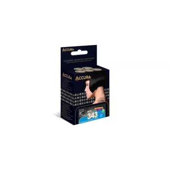 ACCURA suderinama rašalo kasetė HP 343 Tri-Color (C8766EE) - 12 ml, 330 puslapių
