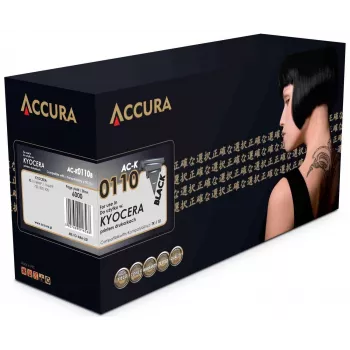 ACCURA Suderinamas Tonerio Kasetė, skirta Kyocera TK-110 (Juoda, 6 000 puslapių)