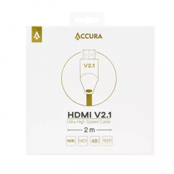 Accura Premium HDMI 2.1 laidas 2,0 m – 8K 48 Gbps