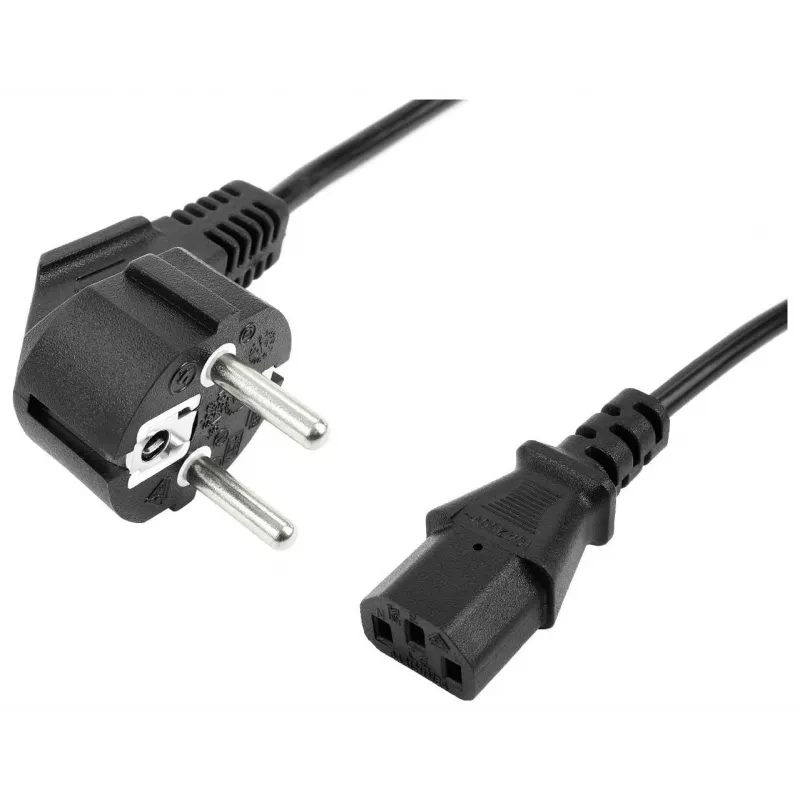 ACCURA Power Cable Schuko - C13 5,0m Juoda