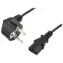 ACCURA Power Cable Schuko - C13 5,0m Juoda
