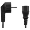 ACCURA Power Cable Schuko - C13 5,0m Juoda