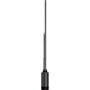 DEANTE Elektrinis radiatoriaus kaitinimo elementas vonios kambariui - 400 W, juodas, G 1/2 inch, IPX4, elektroninis termostatas