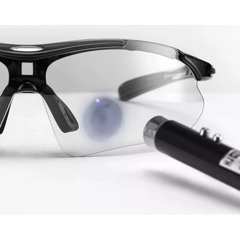 ROCKBROS Photochromic Cycling Glasses UV400 TR90 Frame - Black