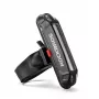 ROCKBROS A54BK Galinis Dviračio Žibintas su Micro USB Kabeliu - Juodas
