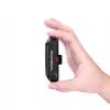 ROCKBROS A54BK Galinis Dviračio Žibintas su Micro USB Kabeliu - Juodas