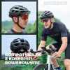 ROCKBROS Dviračių kepurė su skydeliu 18230005001 - Juoda