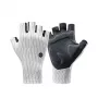 ROCKBROS Road Cycling Half Finger Gloves M White-Black