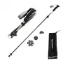 Qunature Nordic Walking Pole Aluminum 110-130 cm 1 Piece - Brown