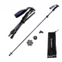 Qunature Nordic Walking Pole Aluminum 110-130 cm 1 Piece - Purple