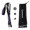 Qunature Nordic Walking Pole Aluminum 110-130 cm 1 Piece - Purple