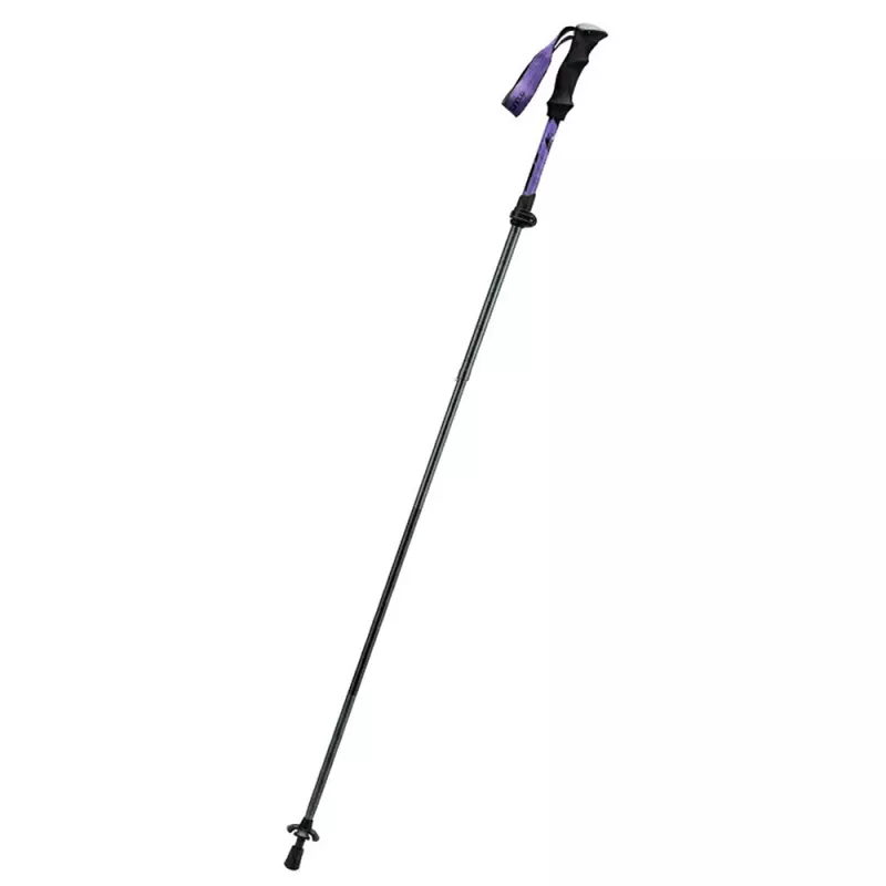 Qunature Nordic Walking Pole Aluminum 110-130 cm 1 Piece - Purple