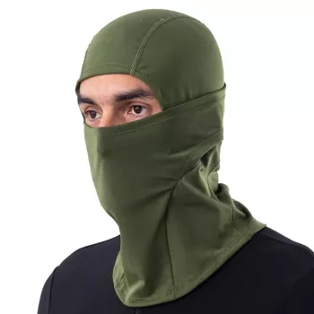 Qunature Ski Balaclava 13230023015 Cycling Motorcycle Balaclava Size L - Green