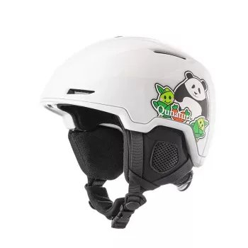 Qunature Children's Ski & Snowboard Helmet Panda 54-58 cm White
