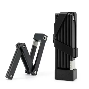 ROCKBROS Sulankstomas Dviračio Spyna 32140003001 su Laikikliu 88 cm Juoda