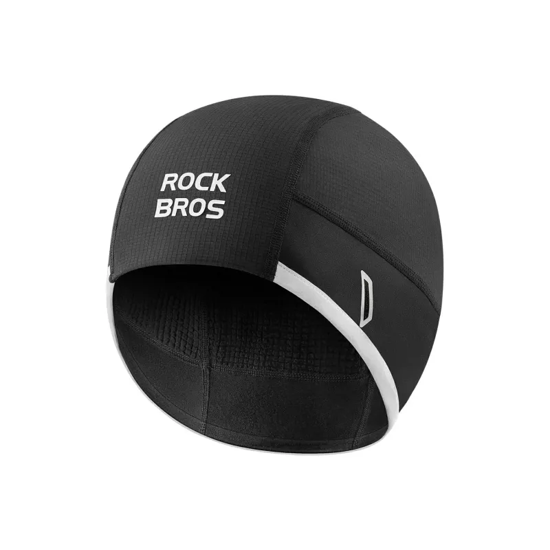 ROCKBROS M016 Žieminė vėjui atspari dviračių kepurė Juoda 54-61 cm