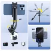 Wozinsky Selfie Stick WC1Y30S Teleskopinis Trikojis 1.3m su Telefono Laikikliu - Juoda