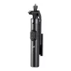 Wozinsky Selfie Stick WC1Y30S Teleskopinis Trikojis 1.3m su Telefono Laikikliu - Juoda