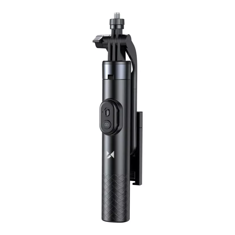 Wozinsky Selfie Stick WC1Y30S Teleskopinis Trikojis 1.3m su Telefono Laikikliu - Juoda